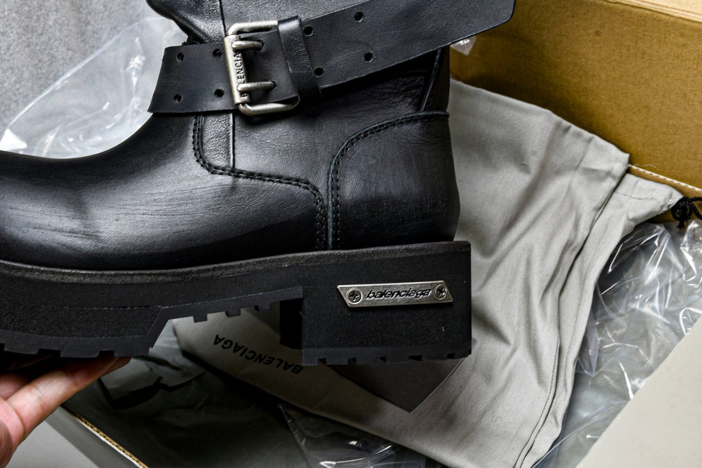 Вalenciaga Venom High Boot 'Black'