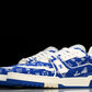 Louis Vuittоп Trainer Low 'Blue Monogram Textile'