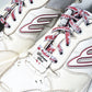 Вalenciaga Hamptons Worn-Out Sneaker 'Off-White Grey Red'
