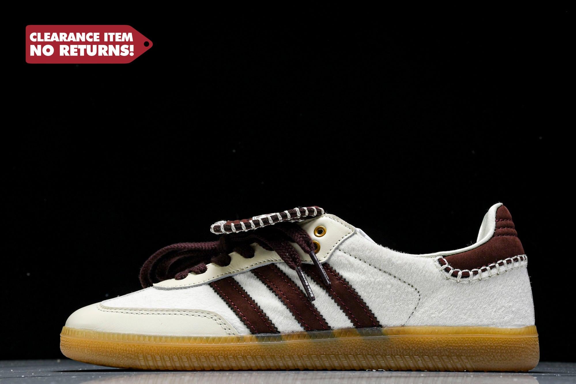 Samba x Wales Bonner 'Pony Tonal Cream White' - UK 4 / US 4.5 (W 5.5) / EU 36.5