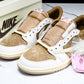 Travis Scott AJ1 Retro Low OG 'Sail Shy Pink'