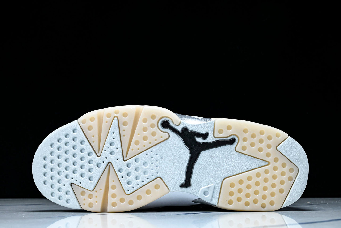 AJ6 Retro x PSG 'Metallic Silver'