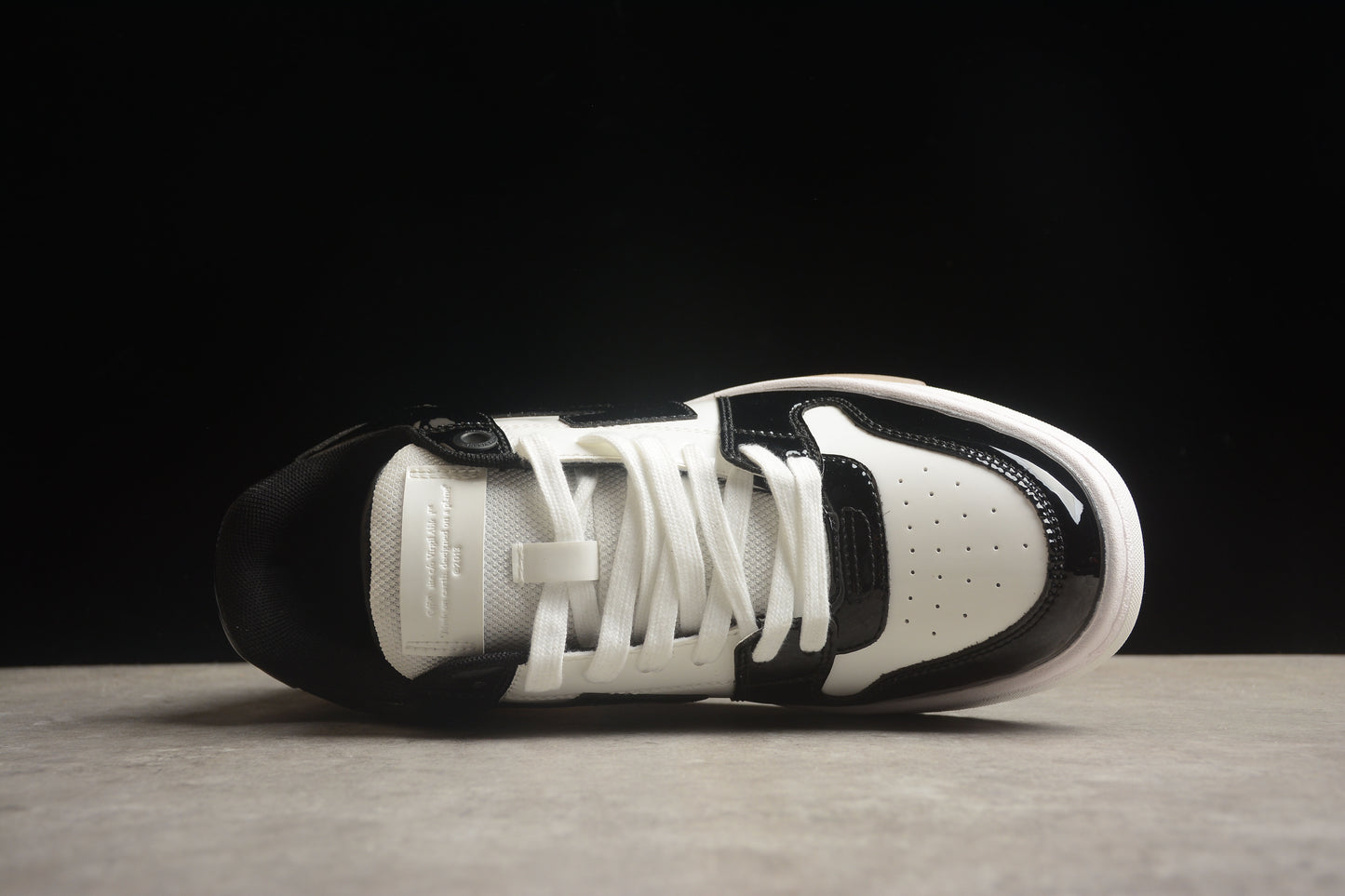 Off-White Out Of Office OOO Low Top 'Patent Black White'