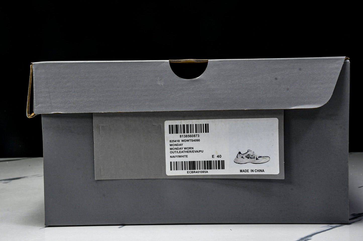 Вalenciaga Monday Shoe 'White Navy'