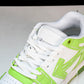 Off-White Out Of Office OOO Low Top 'Sartorial Stitching - Green White'
