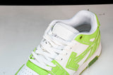 Off-White Out Of Office OOO Low Top 'Sartorial Stitching - Green White'