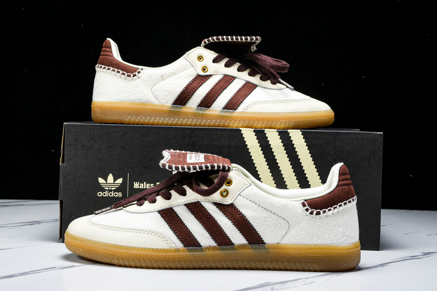Samba x Wales Bonner 'Pony Tonal Cream White' - UK 4 / US 4.5 (W 5.5) / EU 36.5