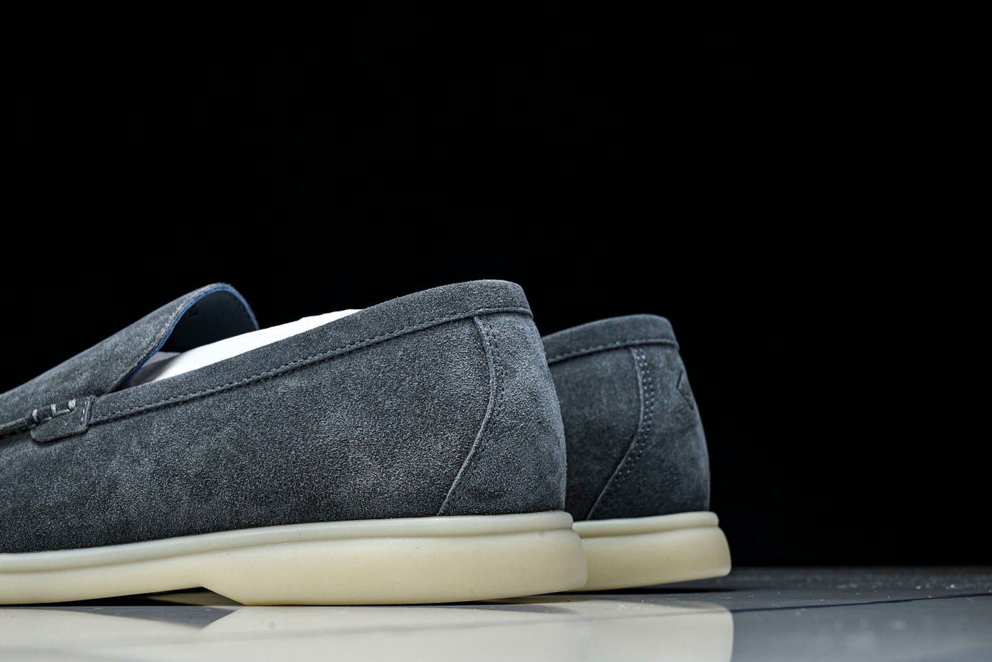 Loro Piana Summer Walk Loafer 'Charcoal'