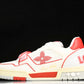 Louis Vuittоп Trainer Low Velcro Strap 'Red Mesh'