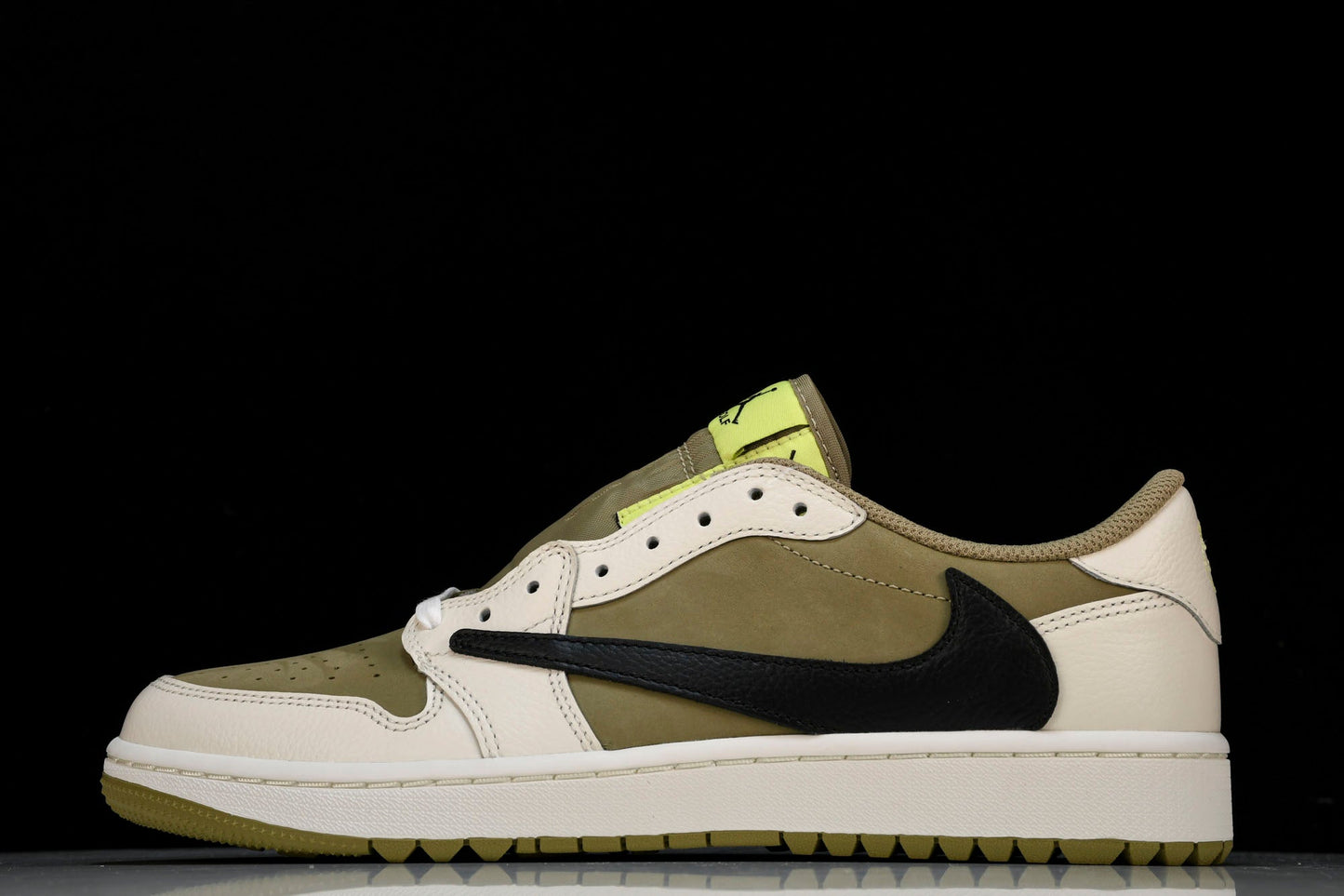Travis Scott x AJ1 Low 'Golf' - UK W 3 (M 3.5) / US W 5.5 (M 4) / EU 36