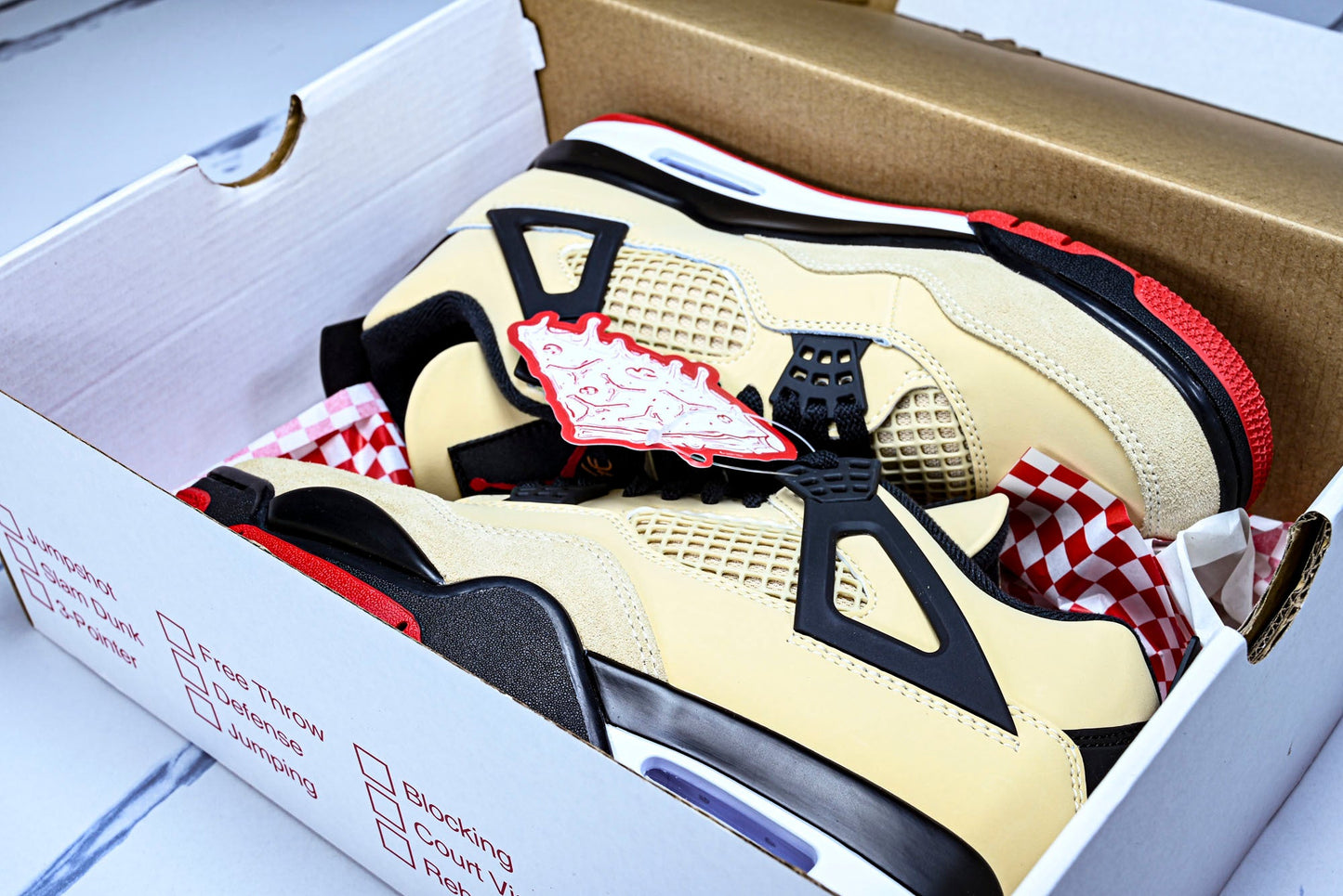 AJ4 Retro 'Pizza' (Full Adult Sizes)
