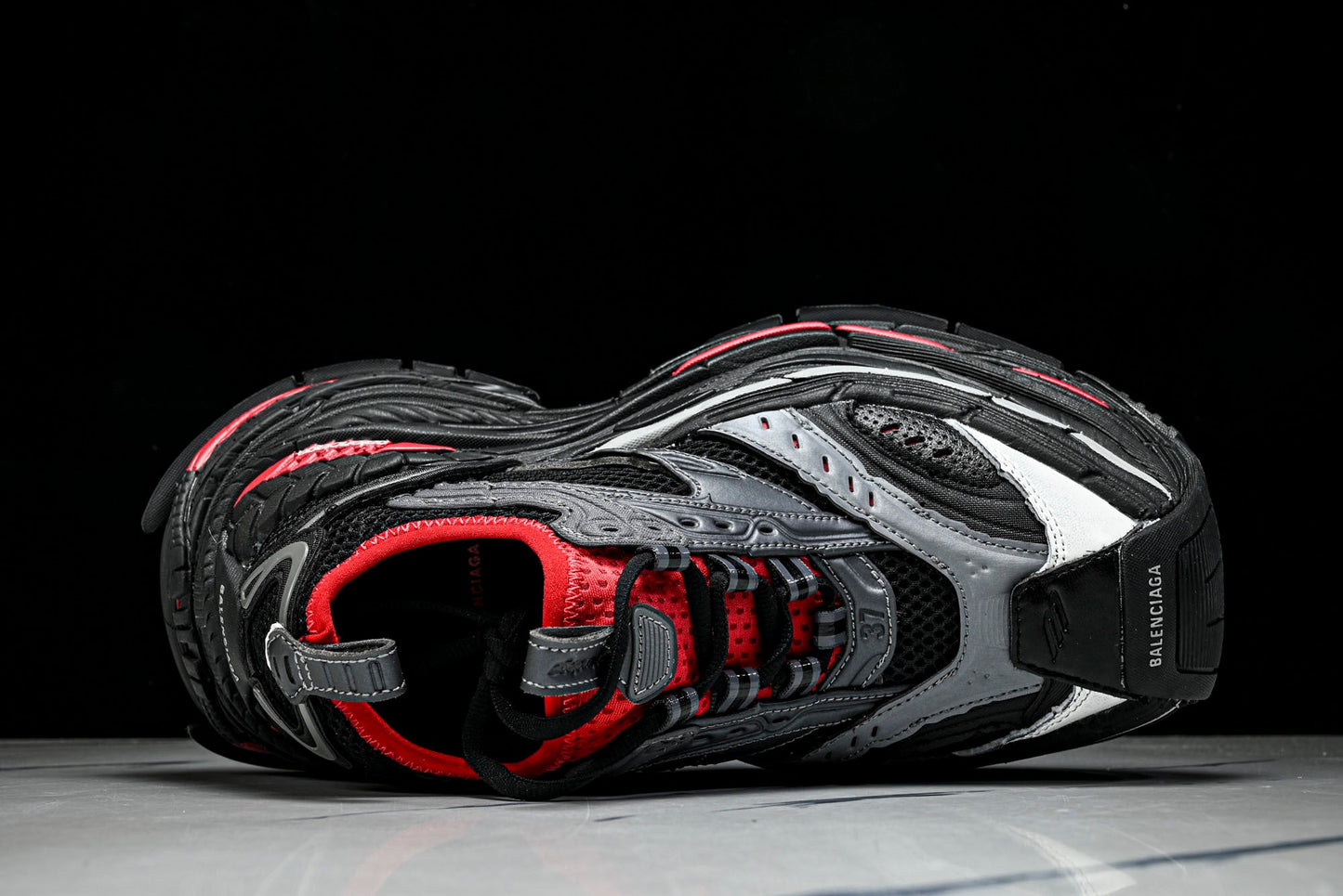 Вalenciaga Platform Sneaker 'Black Red'