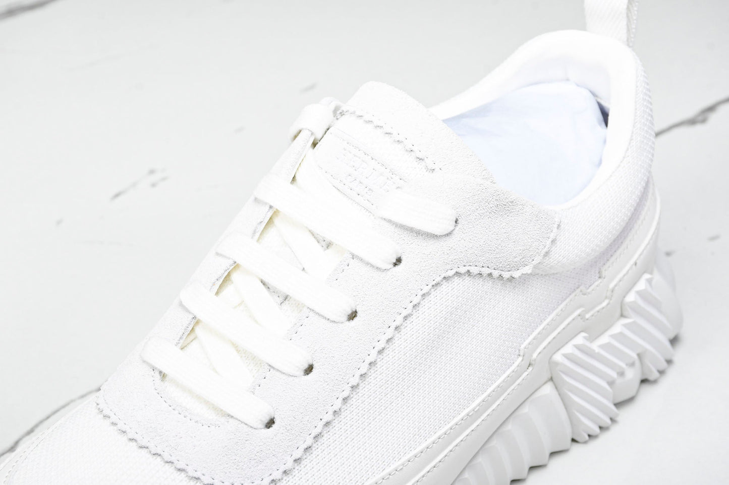 Hermès Bouncing Sneaker Panelled 'Triple White'