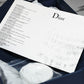 D1or B57 Mid-Top "Navy Blue White'