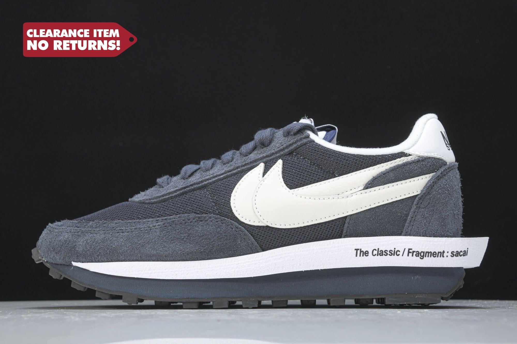Fragment x Sacai LD Waffle ‘Blackened Blue’ - UK 4.5 (W 4) / US 5 (W 6.5) / EU 37.5
