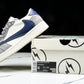 Travis Scott AJ1 Low x Fragment 'Grey Navy' (Custom)
