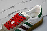 Gucci x Gazelle 'White Green Red'