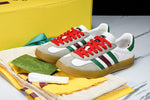 Gucci x Gazelle 'White Green Red'