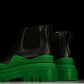 Вottega Veneta Tire Ankle Chelsea Boots 'Black Green'