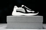 Prada America's Cup Sneaker 'Black Silver White' v1