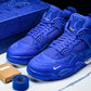 Nigel Sylvester x AJ4 Retro OG Brick by Brick 'Blue' (Unreleased)