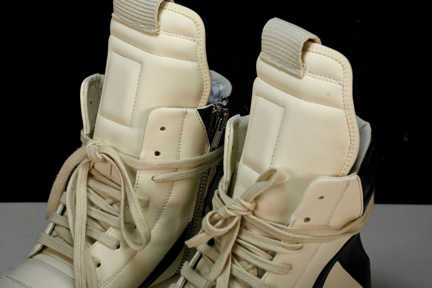 Rick Owens Geobasket 'Milk'
