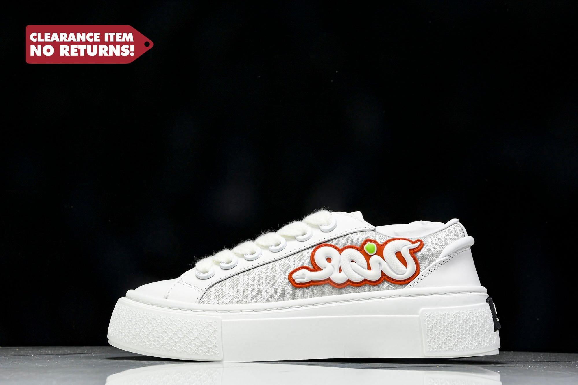 D1or x KAWS B33 Spin Sneaker 'White' - UK 10 / US 11 / EU 44