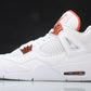AJ4 Retro OG 'Orange Metallic' - UK 9.5 / US 10.5 / EU 44.5