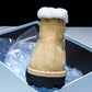 Prada Suede Booties 'Beige'