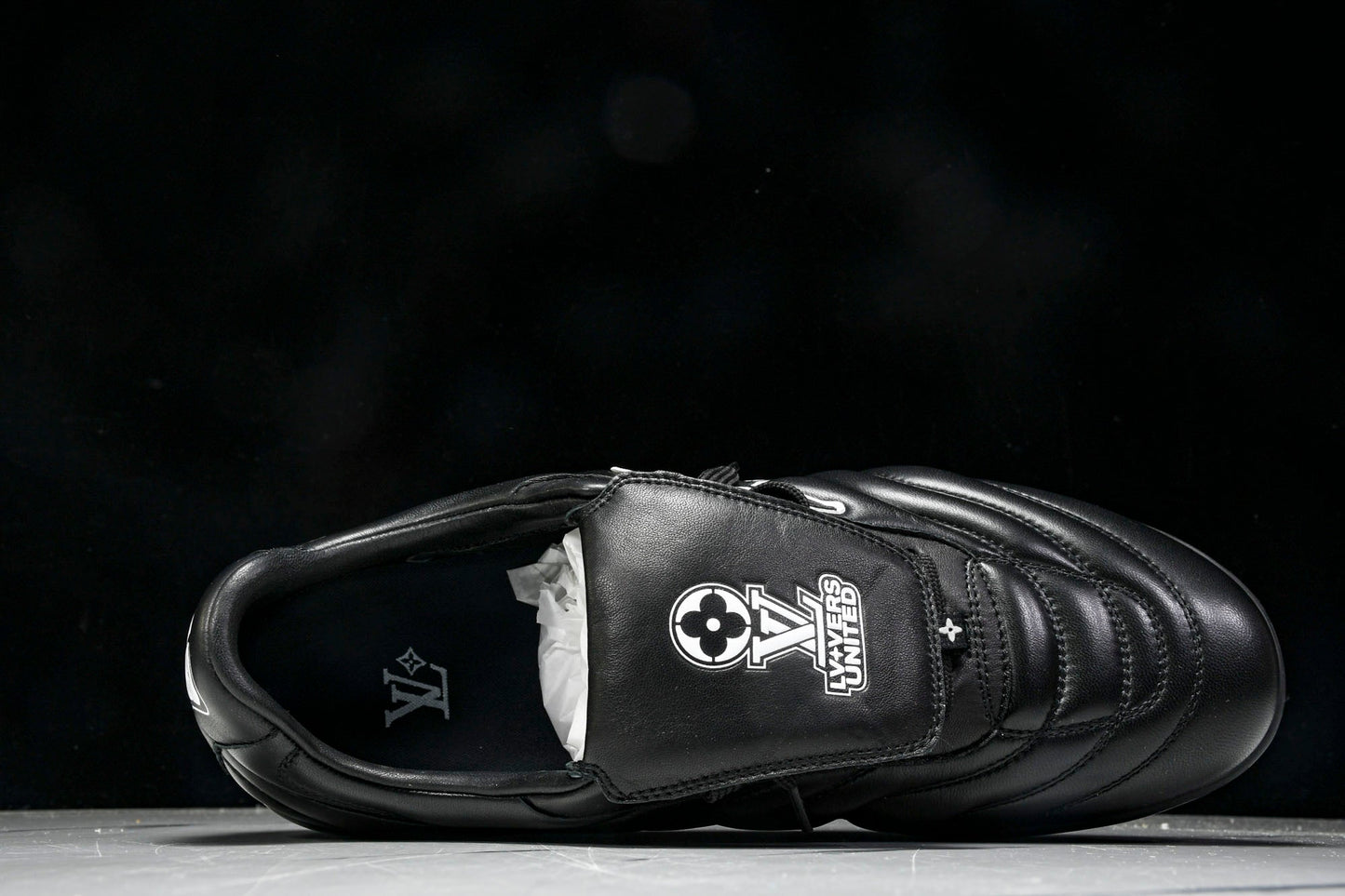 Louis Vuittоп Footprint Football Sneaker 'Black'
