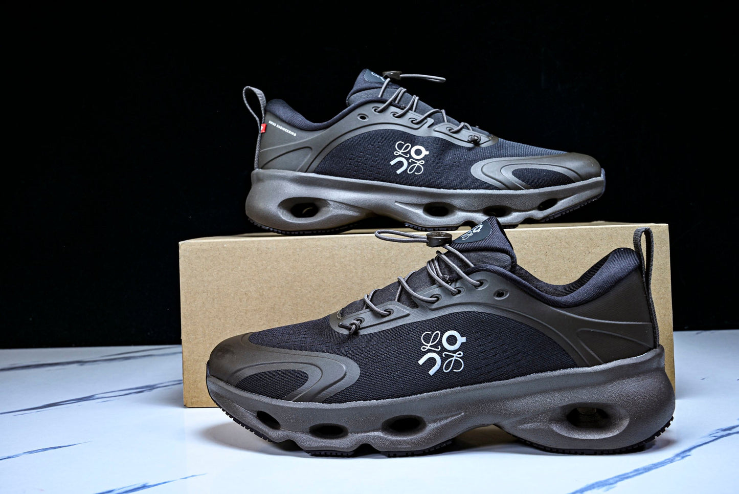 LOEWE × ON Cloudsolo 'Dark Brown Black'