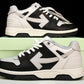 Off-White Out Of Office OOO Low Top 'Black Grey'
