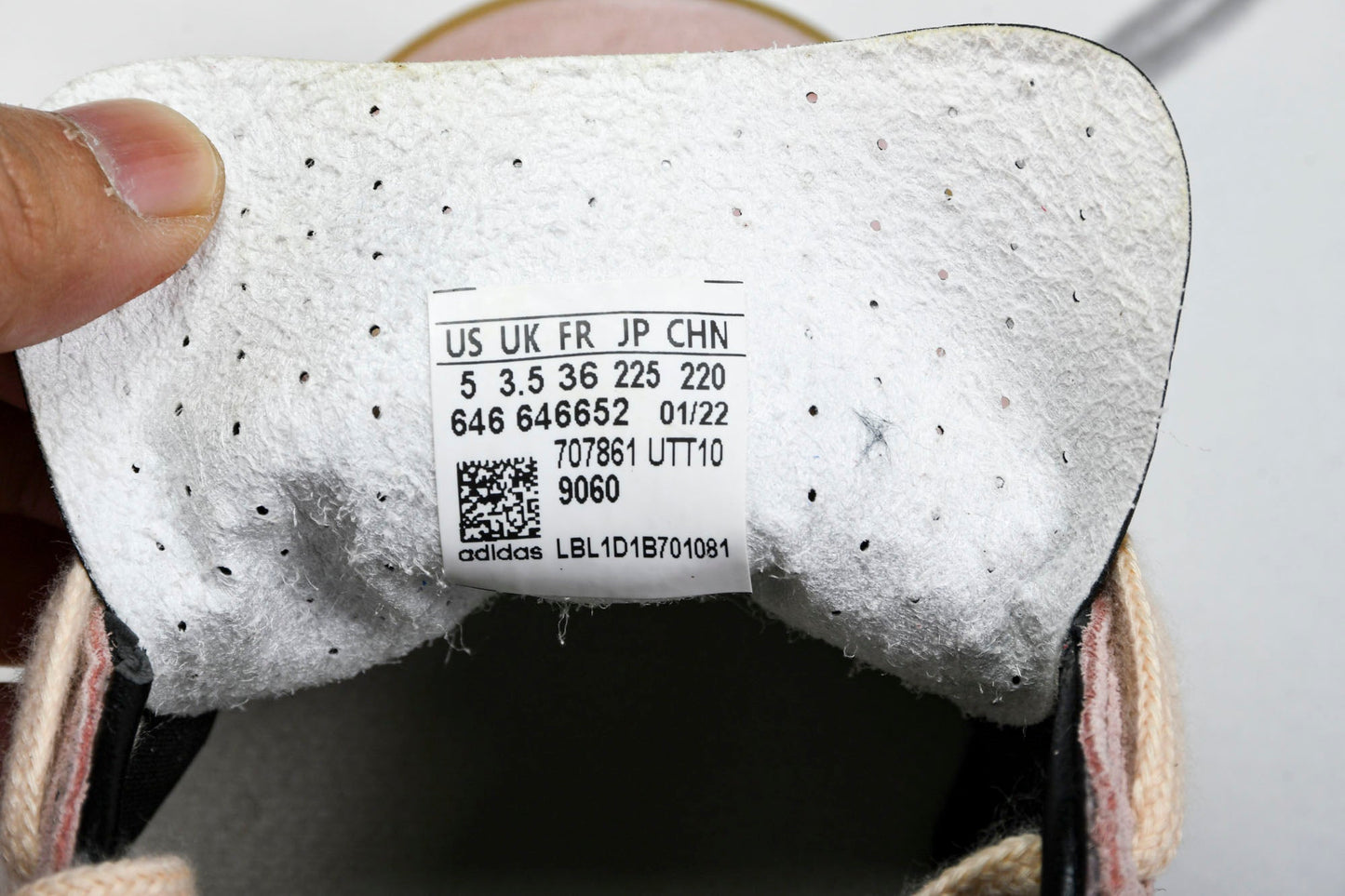 Guссi x Gazelle 'Pink Velvet' - UK 7.5 / US 8 / EU 41