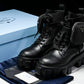 Prada Monolith Boots with Pouch 'Black'