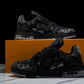 Louis Vuittоп Trainer Low 'Black Denim Monogram Textile'