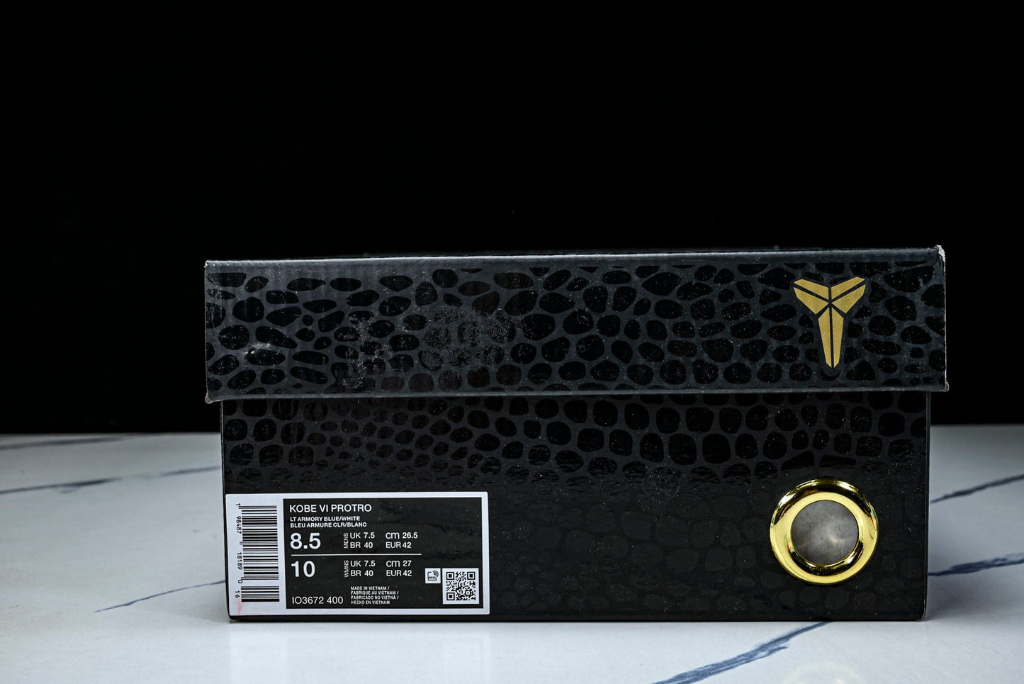 Kobe 6 Protro x Caitlin Clark 'Light Armory Blue'