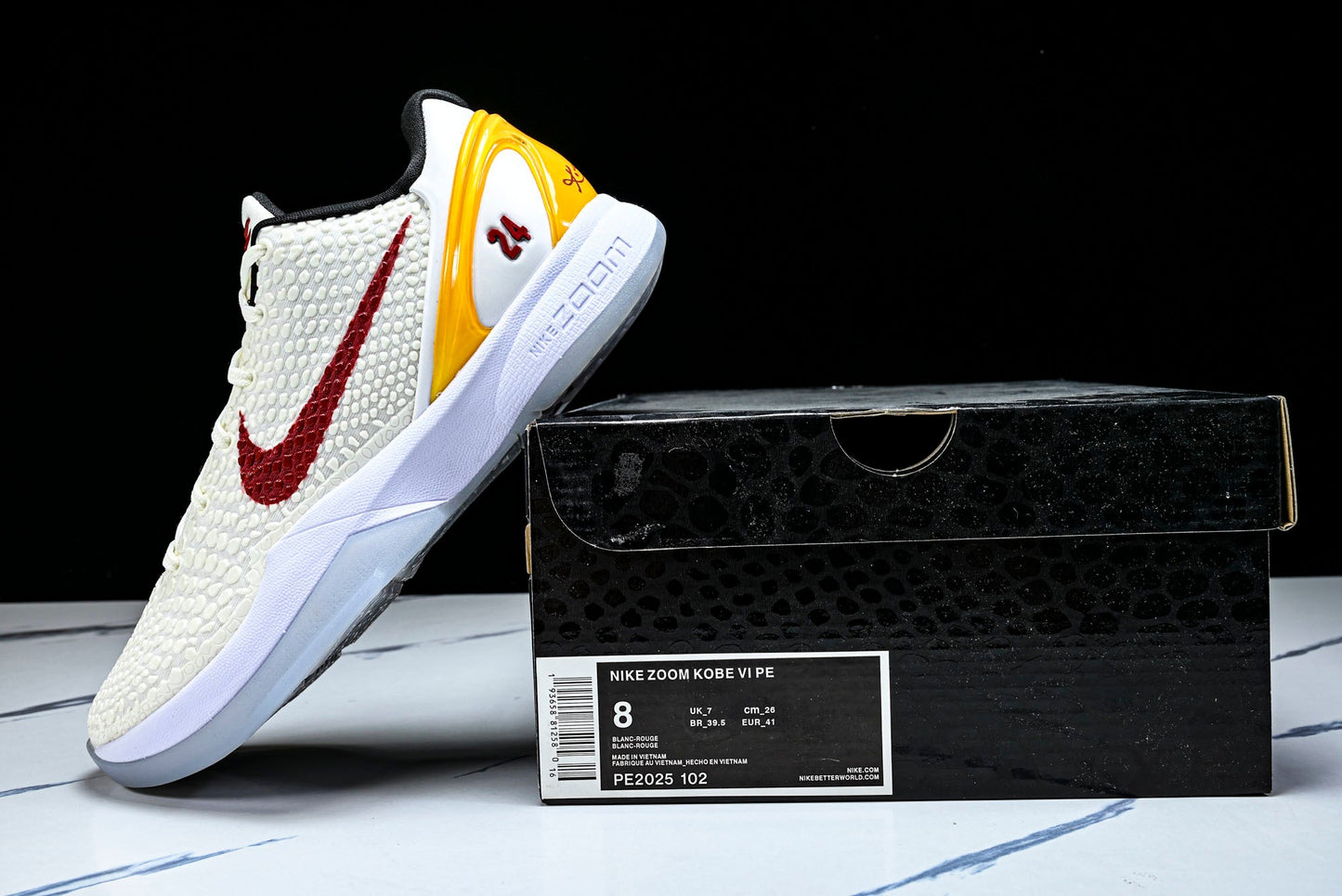 Kobe 6 Protro USC PE 'White'