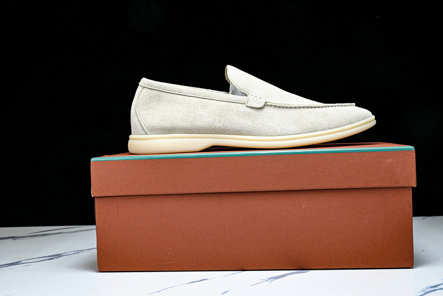 Loro Piana Summer Walk Loafer 'Pearl White'