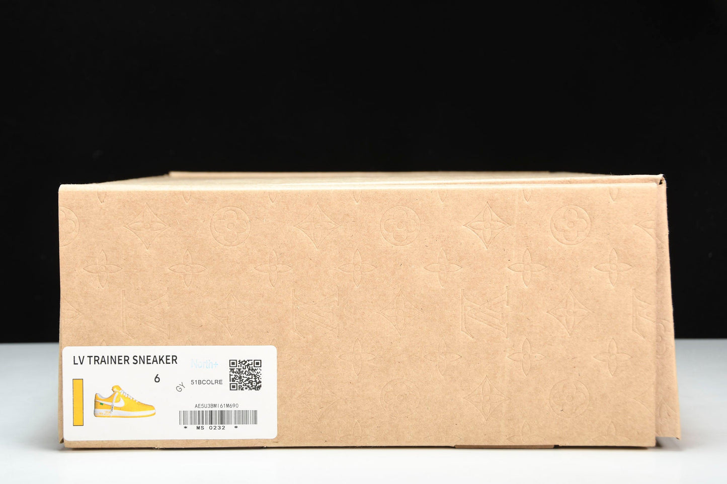 Louis Vuittоп x AF1 by Virgil Abloh 'Yellow' - UK 6 / US 7 / EU 41