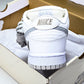 SB Dnk Low x Supreme 94 White Metallic Silver