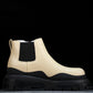 Вottega Veneta Tire Ankle Chelsea Boots 'Sea Salt Black'