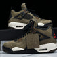 Travis Scott AJ4 Retro 'Olive Mocha' (Friends & Family)