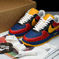 Louis Vuittоп x AF1 by Virgil Abloh 'Yellow Blue Red'