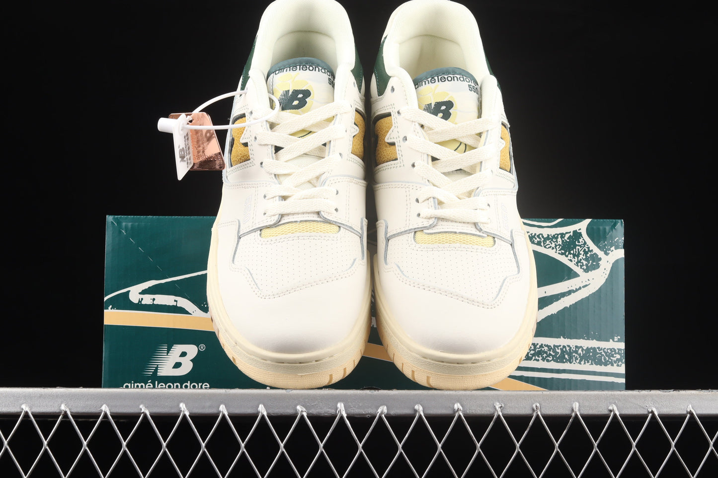 NB 550 x Aime Leon Dore 'Natural Green' - UK 8.5 / US 9 / EU 42.5