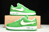 Louis Vuittоп x AF1 by Virgil Abloh 'Green' - UK 10 / US 11 / EU 44