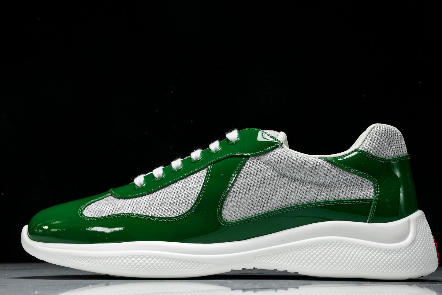 Prada America's Cup Sneaker 'Green Silver' - UK 4 / US 5 / EU 38