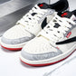 Travis Scott AJ1 Low x Year of The Snake x Supreme 'Grey Black' (Custom)