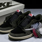 Travis Scott AJ1 Retro Low OG 'Black Olive'