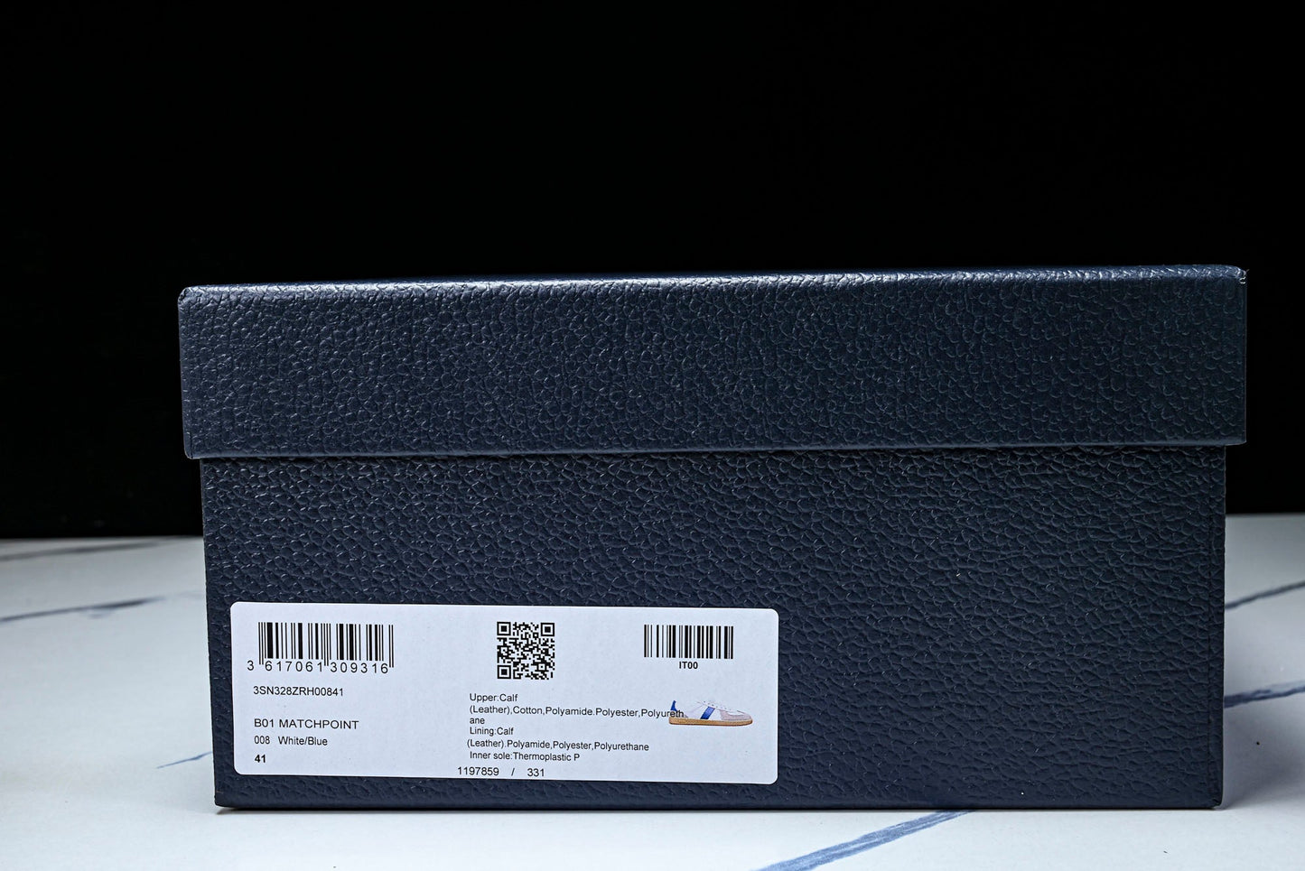 D1or B01 Matchpoint Sneaker 'Blue White'