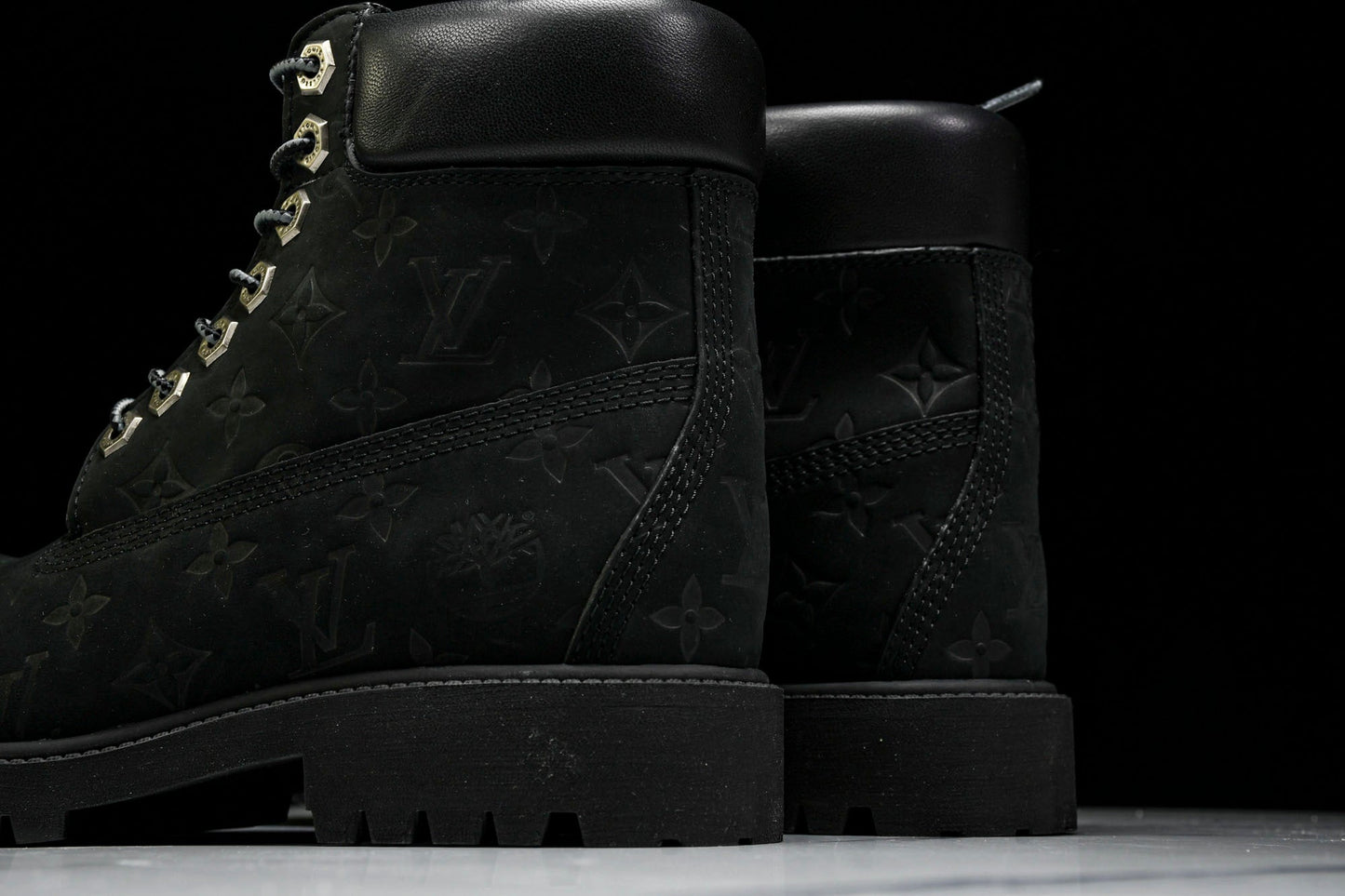 Louis Vuittоп x Timberland 6 Inch Ankle Boot 'Black Monogram'